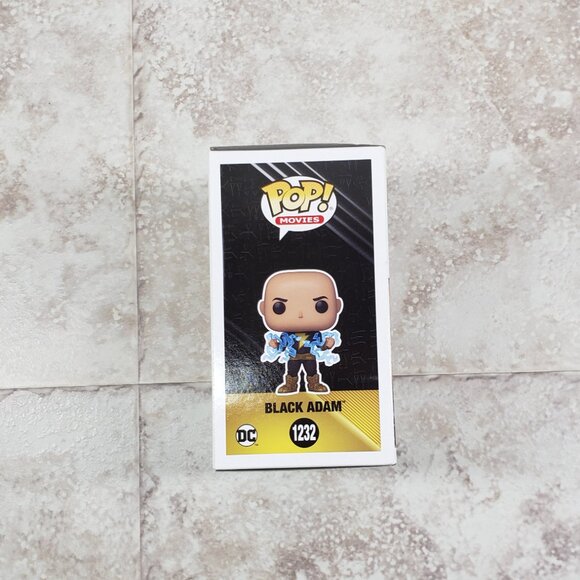 1232 Black Adam Funko Pop Movies With Lightning Vinyl Figure NIB 2022 - Picture 6 of 7